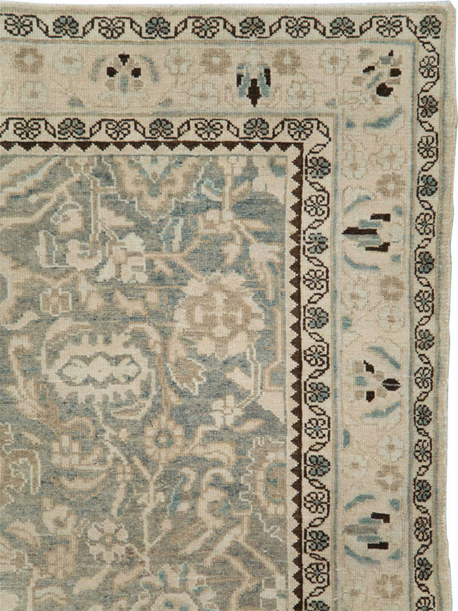 Vintage Persian Malayer Gallery Carpet, No.21810 - Galerie Shabab