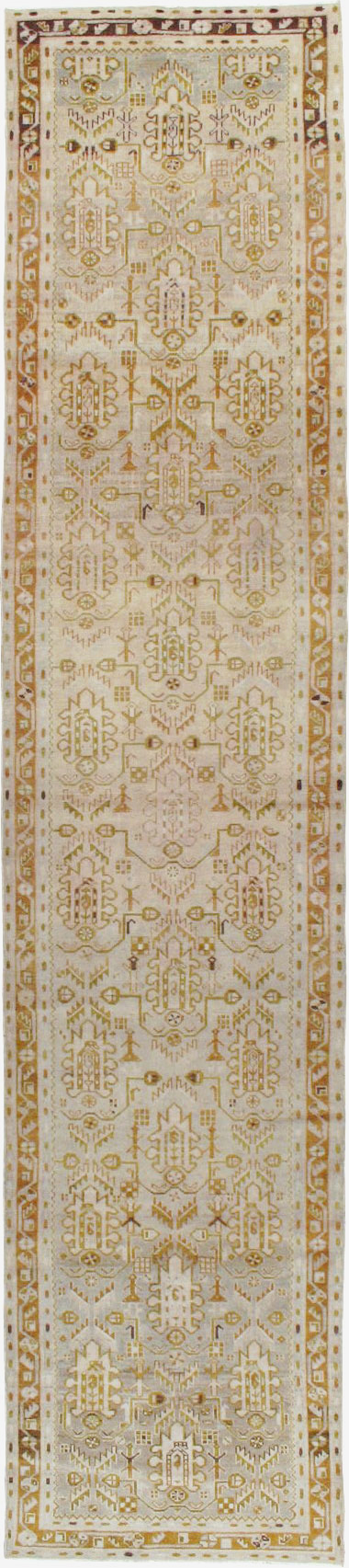 Vintage Persian Malayer Runner, No.21811 - Galerie Shabab