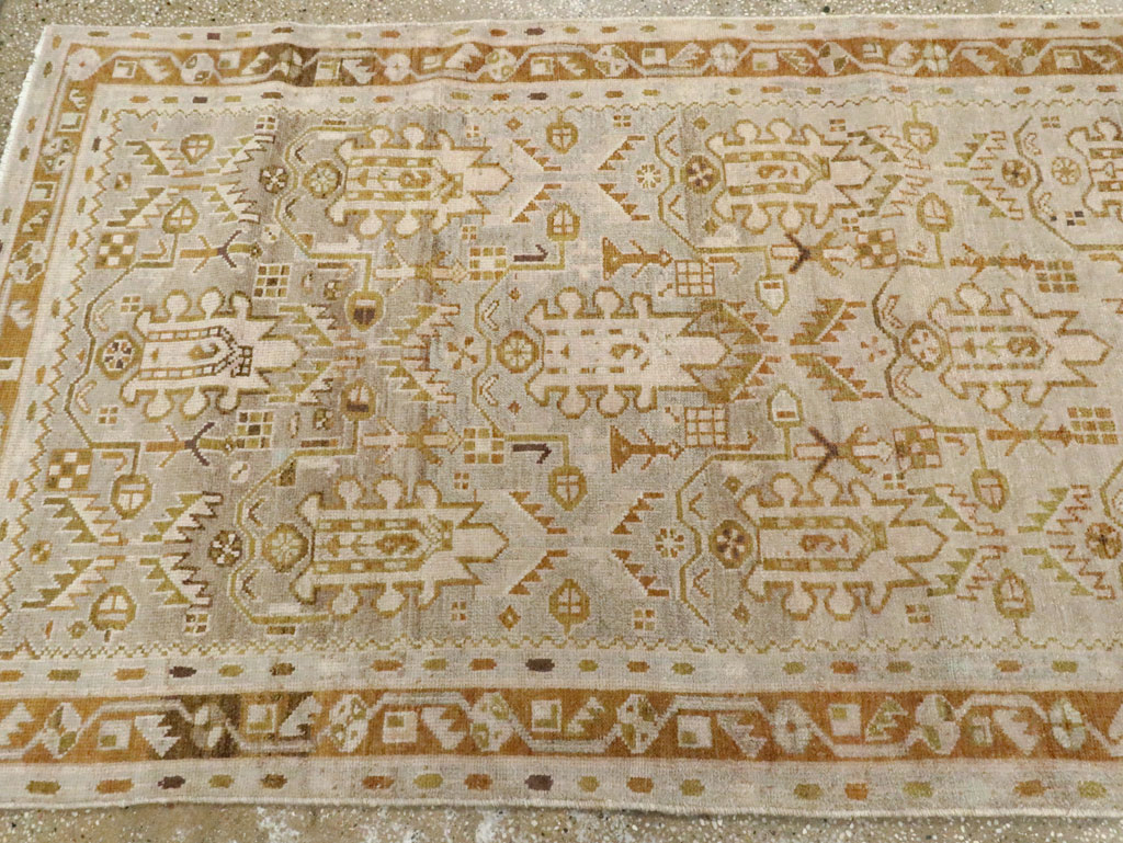 Vintage Persian Malayer Runner, No.21811 - Galerie Shabab