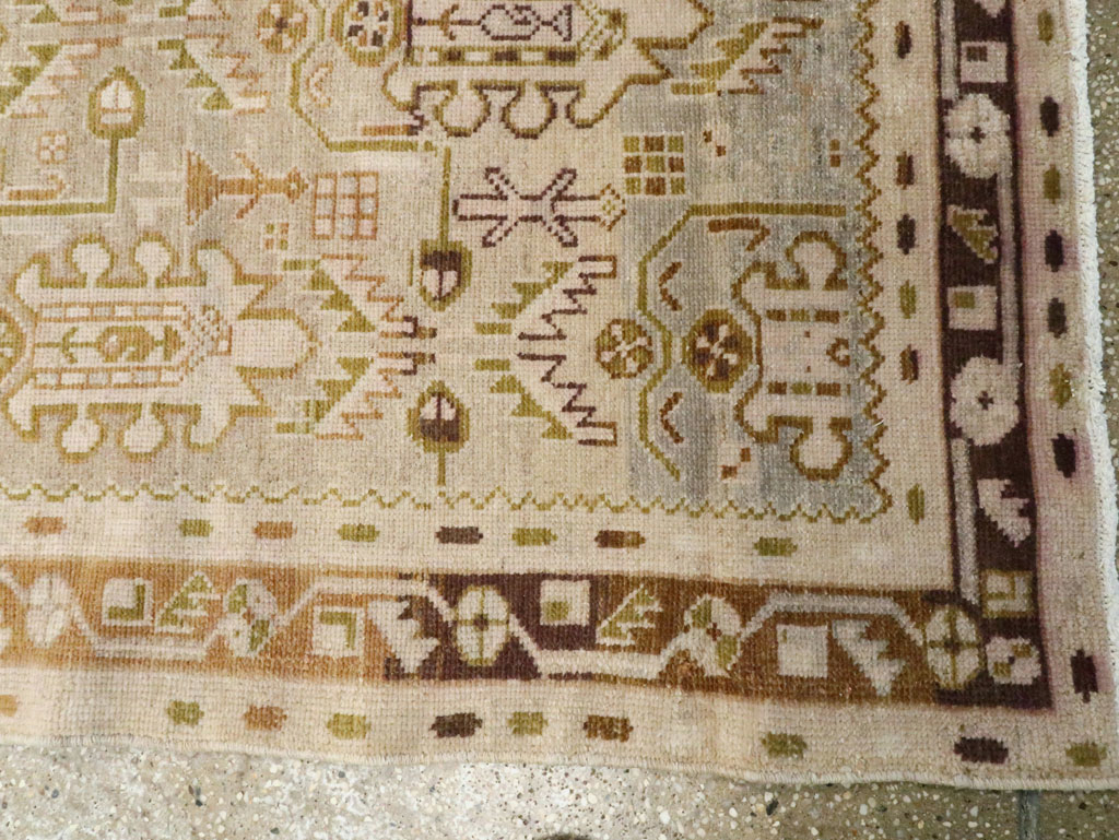 Vintage Persian Malayer Runner, No.21811 - Galerie Shabab