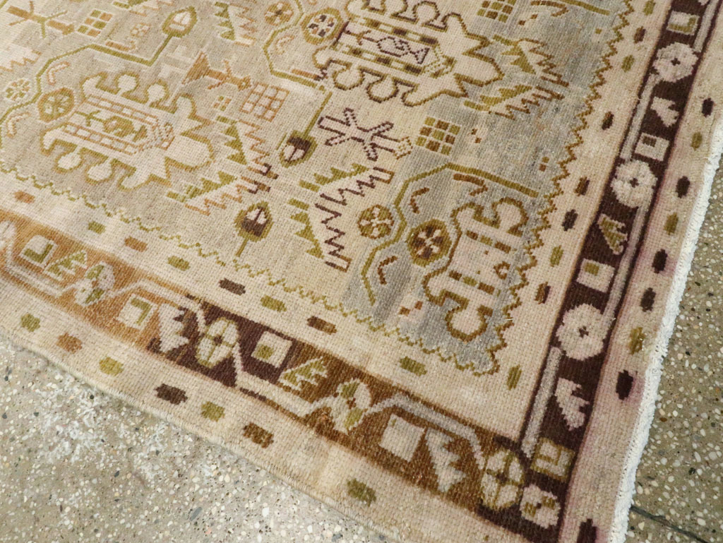 Vintage Persian Malayer Runner, No.21811 - Galerie Shabab
