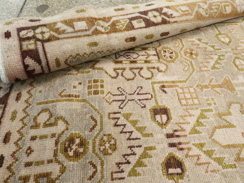 Vintage Persian Malayer Runner, No.21811 - Galerie Shabab