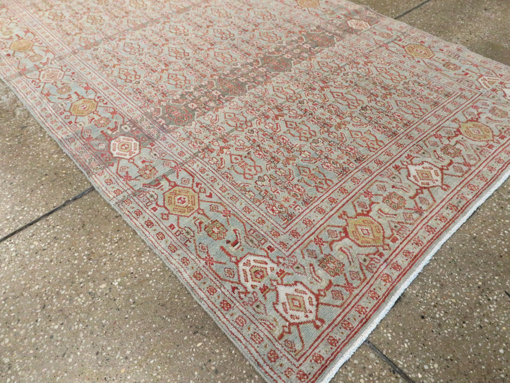 Vintage Persian Senneh Rug, No.21817 - Galerie Shabab