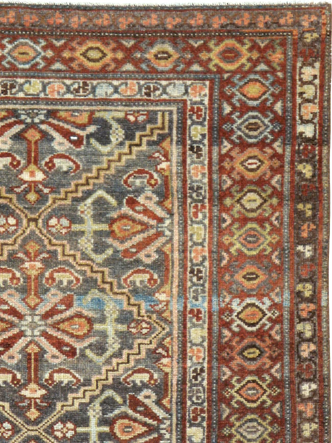 Vintage Persian Malayer Rug, No.21822 - Galerie Shabab