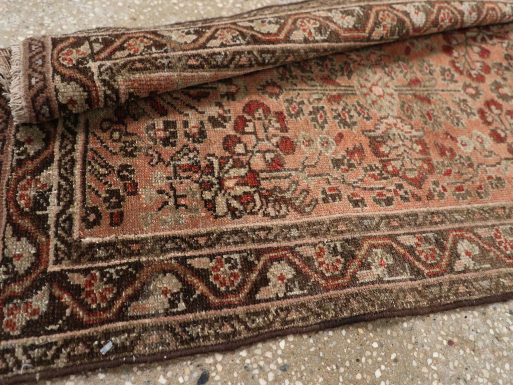 Antique Persian Malayer Throw Rug, No.21823 - Galerie Shabab