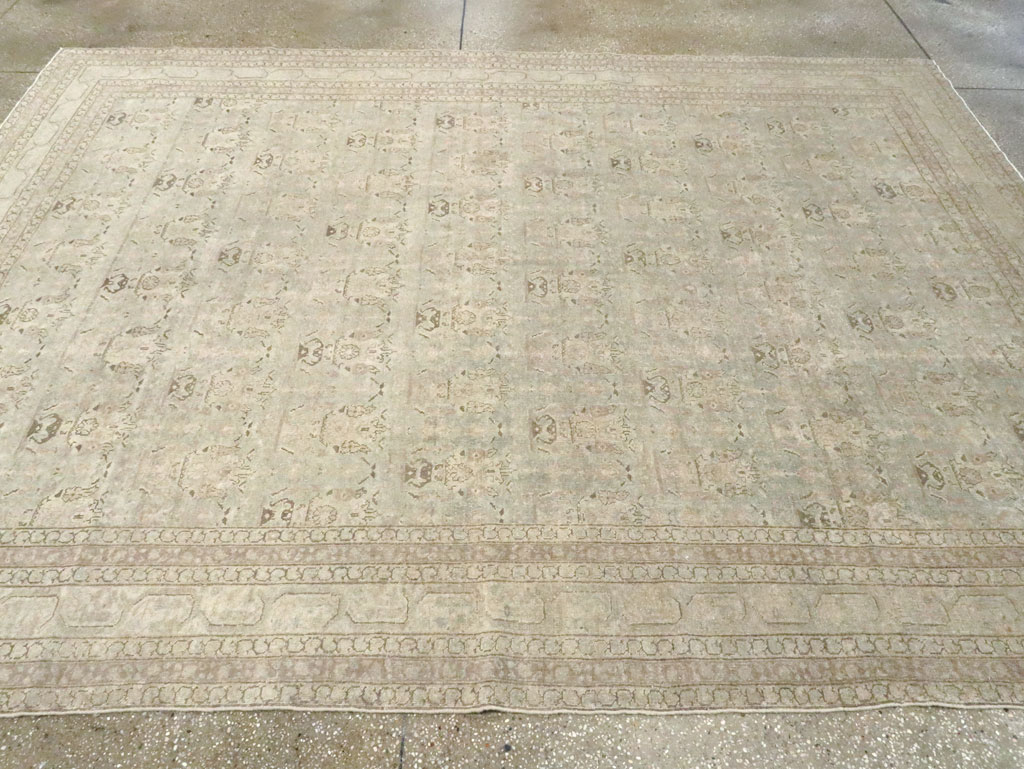 Antique Persian Tabriz Carpet, No.21830 - Galerie Shabab