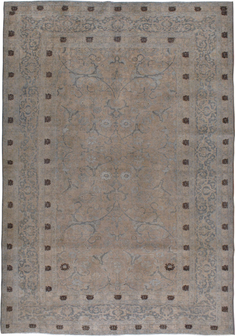 Antique Tabriz Carpet, No.21834 - Galerie Shabab
