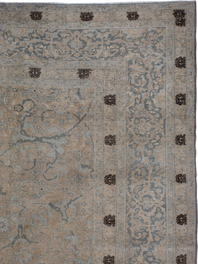 Antique Tabriz Carpet, No.21834 - Galerie Shabab