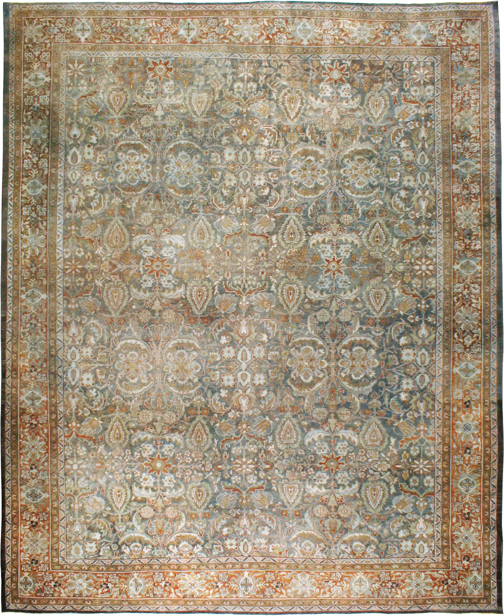Antique Persian Mahal Carpet, No.21836 - Galerie Shabab