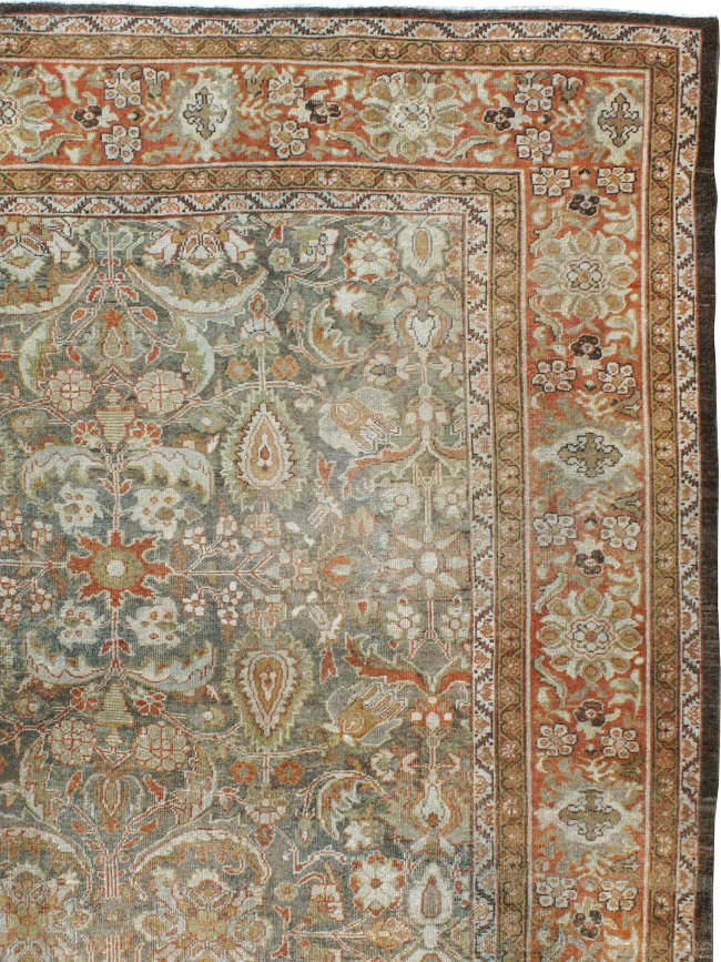 Antique Persian Mahal Carpet, No.21836 - Galerie Shabab