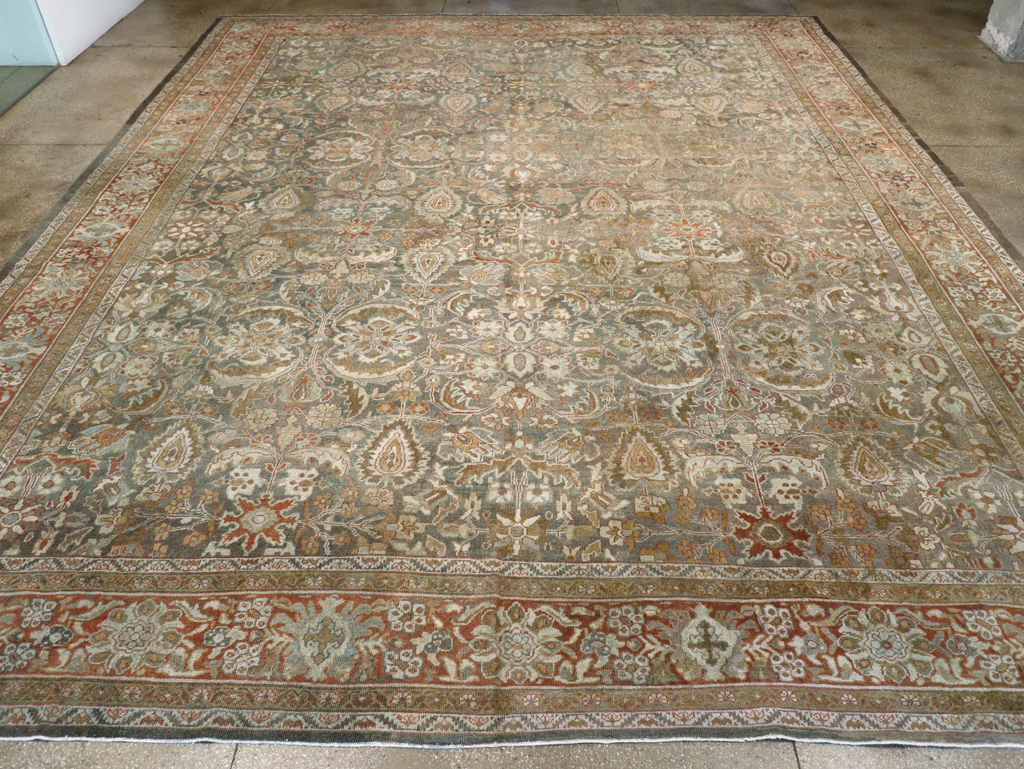 Antique Persian Mahal Carpet, No.21836 - Galerie Shabab