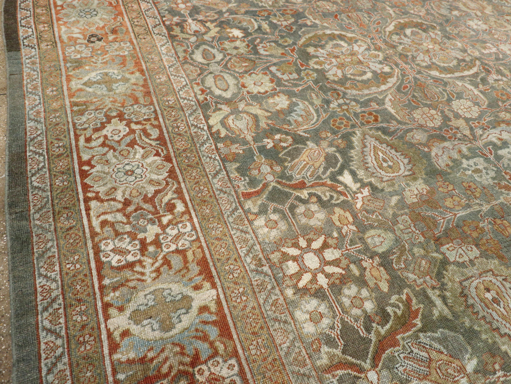 Antique Persian Mahal Carpet, No.21836 - Galerie Shabab