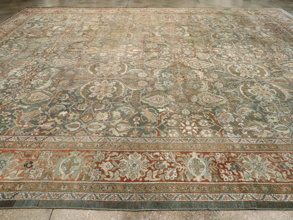Antique Persian Mahal Carpet, No.21836 - Galerie Shabab