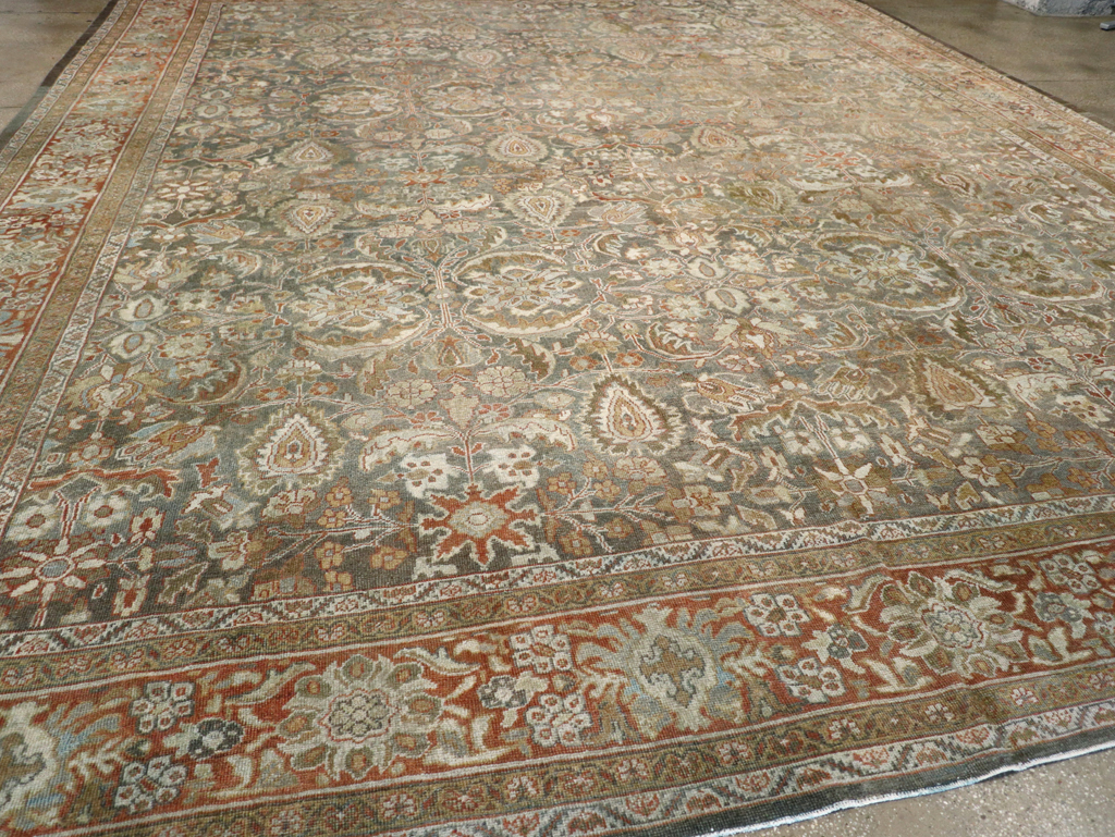 Antique Persian Mahal Carpet, No.21836 - Galerie Shabab