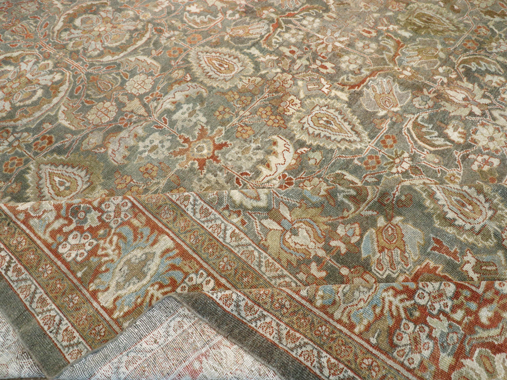 Antique Persian Mahal Carpet, No.21836 - Galerie Shabab