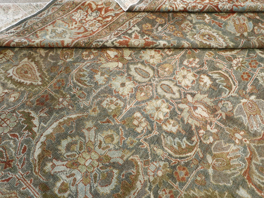 Antique Persian Mahal Carpet, No.21836 - Galerie Shabab