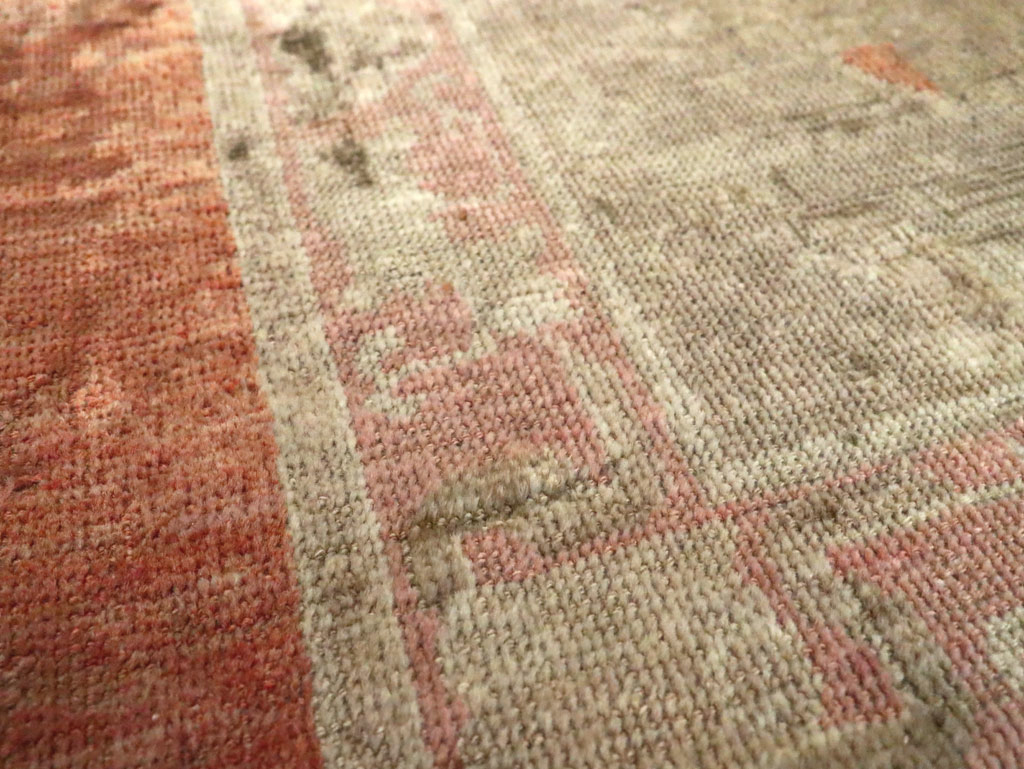 Vintage east Turkestan Khotan Square Rug, No.21843 - Galerie Shabab