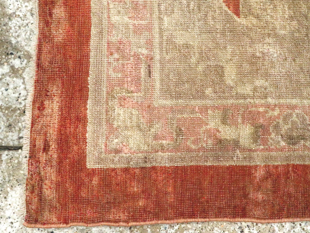 Vintage east Turkestan Khotan Square Rug, No.21843 - Galerie Shabab