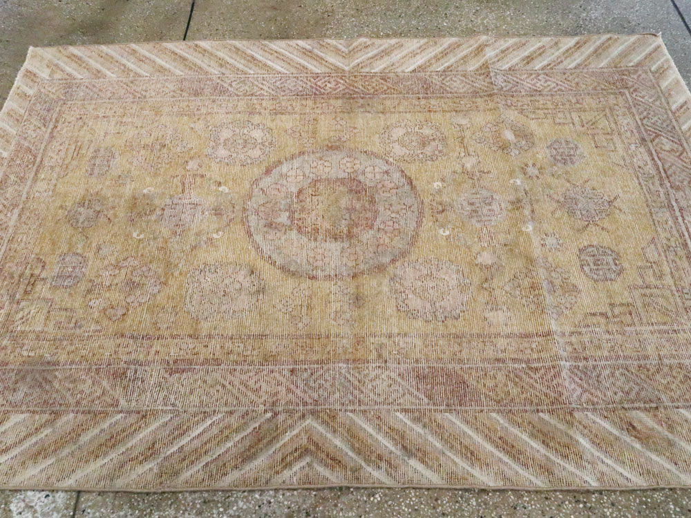 Antique East Turkestan Khotan Rug, No.21844 - Galerie Shabab