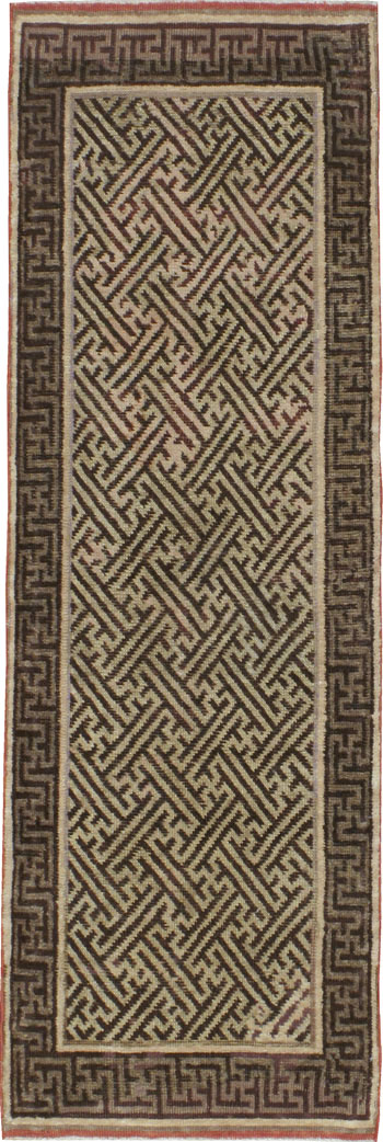 Antique East Turkestan Khotan Runner, No.21845 - Galerie Shabab