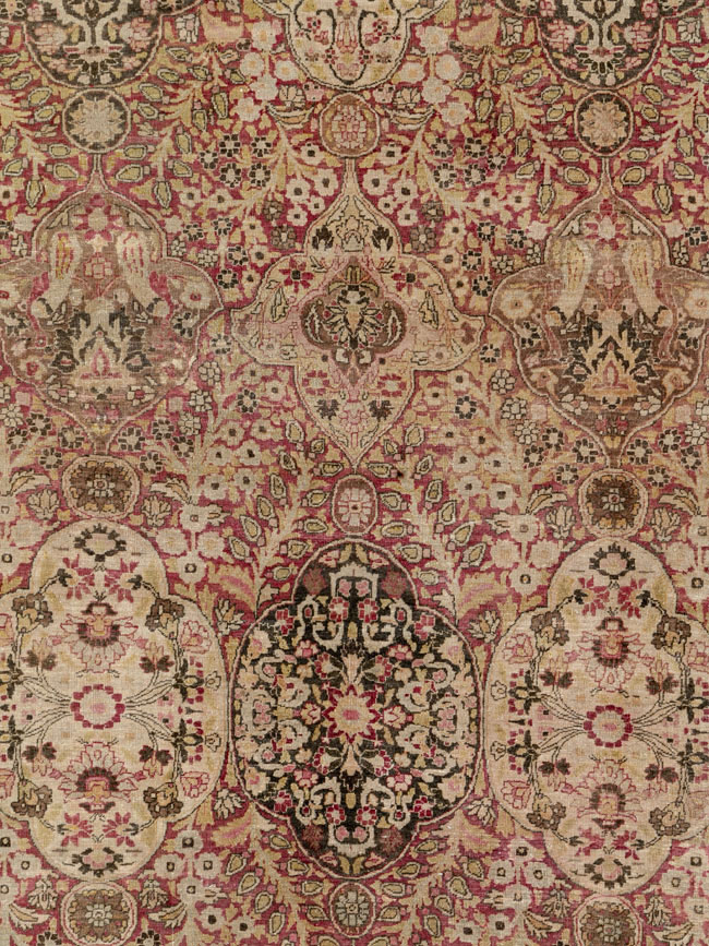 Antique Persian Mashad Carpet, No.21847 - Galerie Shabab