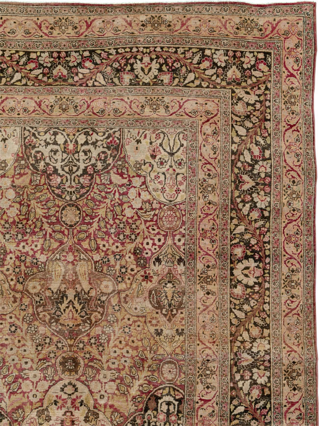 Antique Persian Mashad Carpet, No.21847 - Galerie Shabab