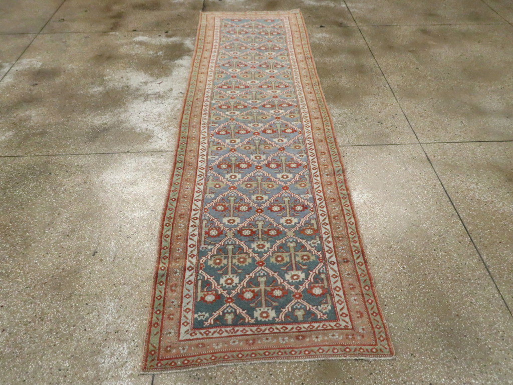 Antique Persian Heriz Runner, No.21849 - Galerie Shabab