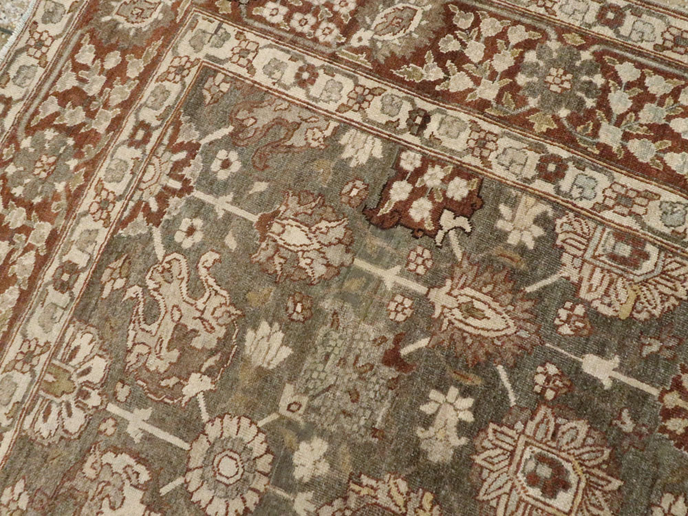 Antique Persian Tabriz Carpet, No.21850 - Galerie Shabab