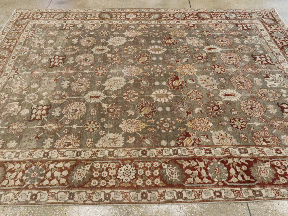 Antique Persian Tabriz Carpet, No.21850 - Galerie Shabab