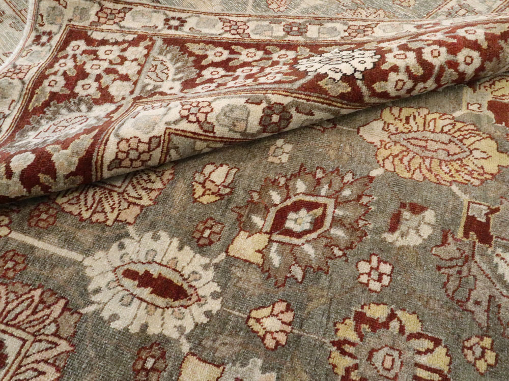 Antique Persian Tabriz Carpet, No.21850 - Galerie Shabab