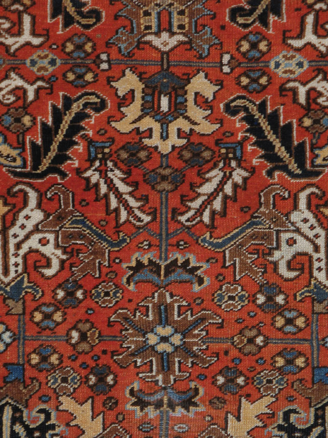 Vintage Heriz Rug, No.21852 - Galerie Shabab