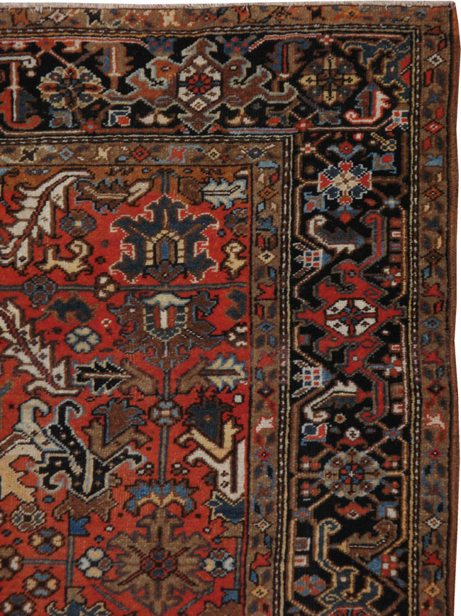 Vintage Heriz Rug, No.21852 - Galerie Shabab