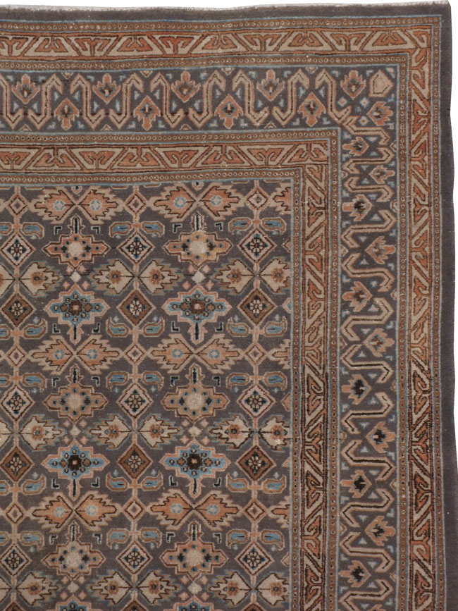 Antique Mashad Carpet, No.21854 - Galerie Shabab