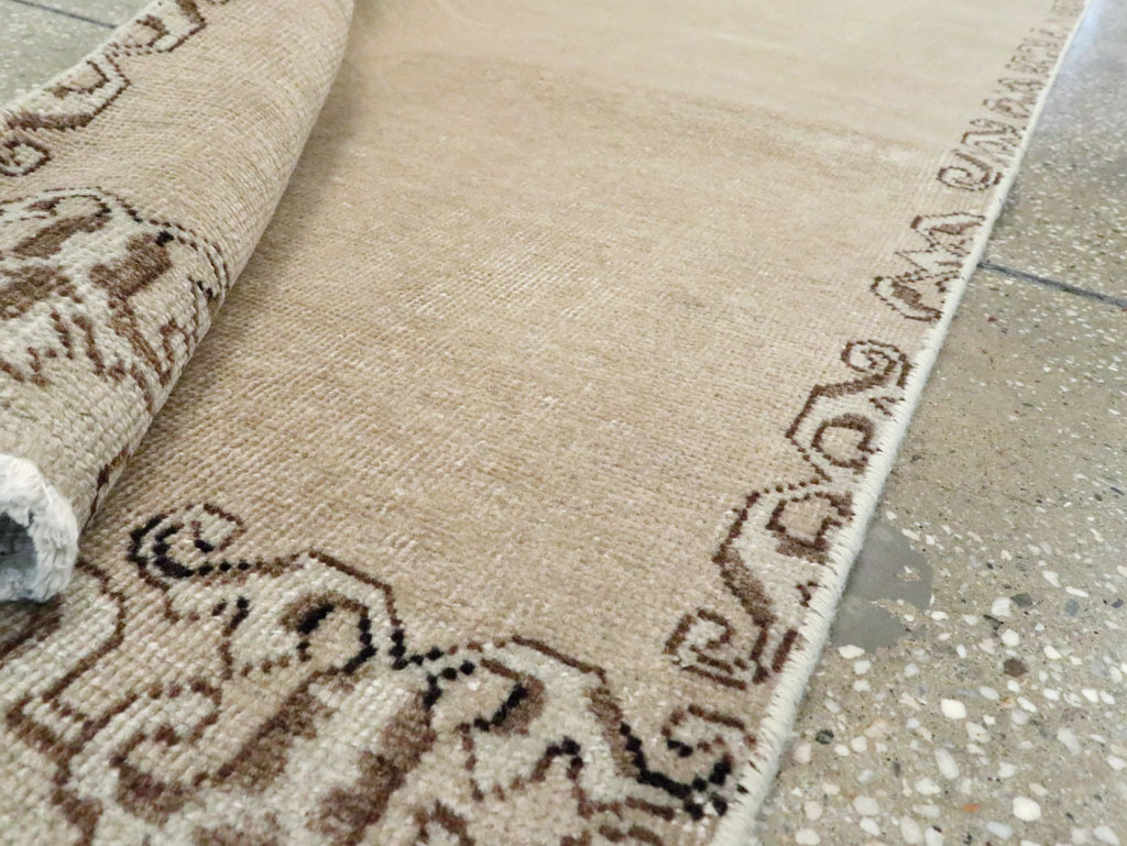 Vintage Persian Tabriz Runner, No.21855 - Galerie Shabab