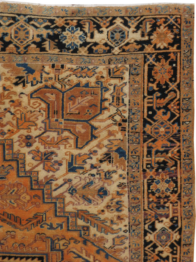 Vintage Heriz Carpet, No.21856 - Galerie Shabab