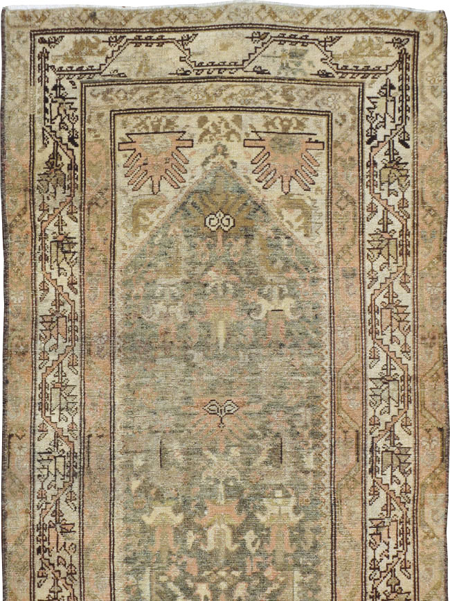 Vintage Persian Malayer Runner, No.21859 - Galerie Shabab