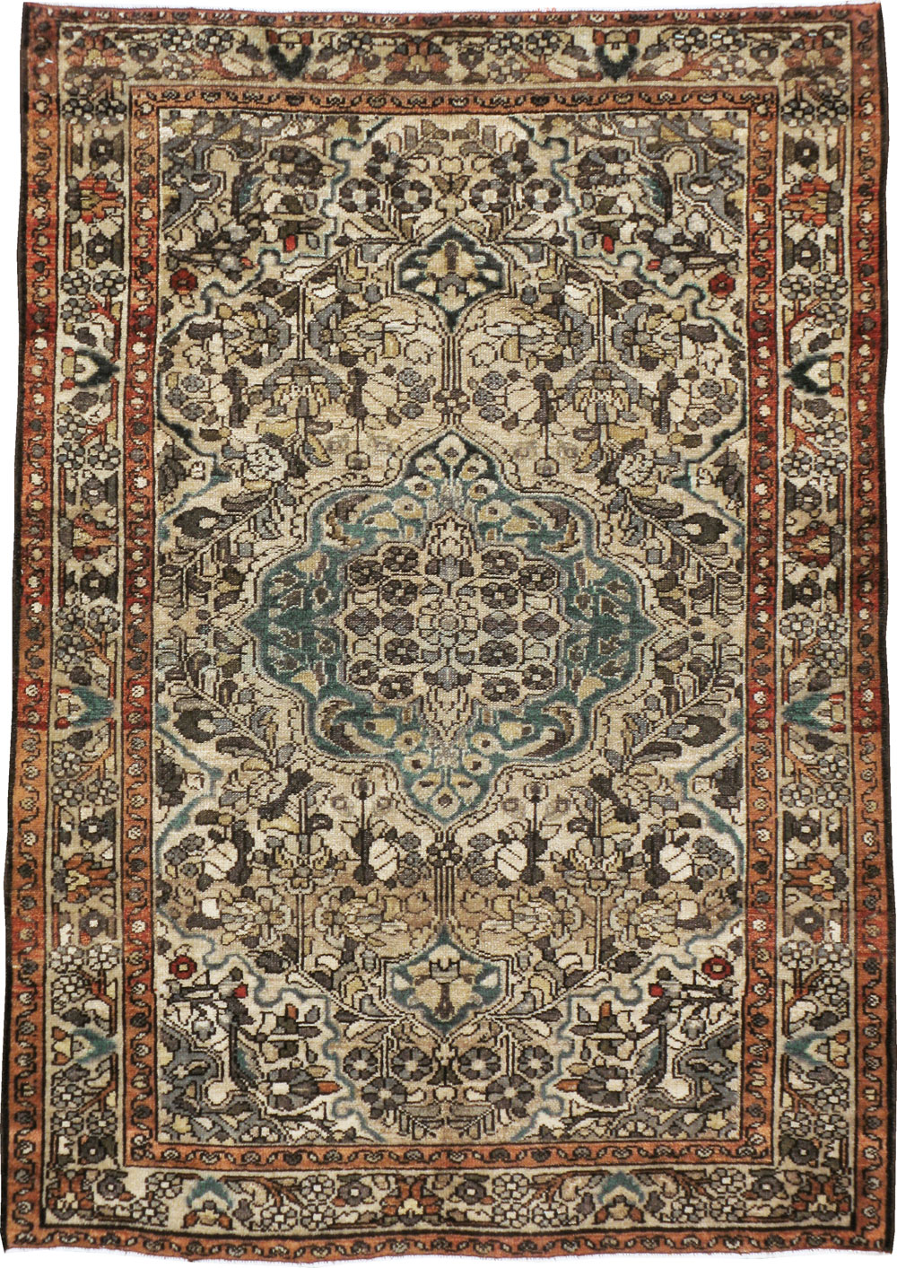 Antique Persian Malayer Rug, No.21862 - Galerie Shabab