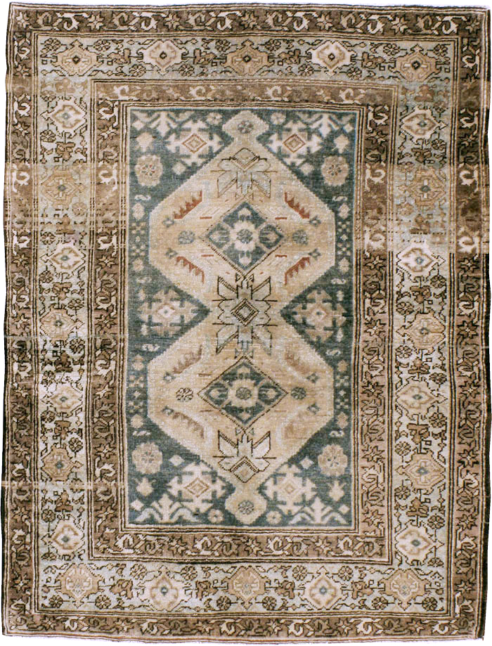 Vintage Persian Malayer Rug, No.21864 - Galerie Shabab