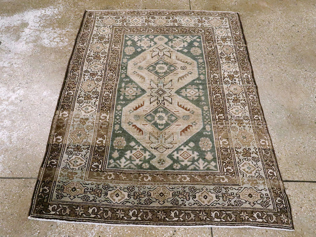 Vintage Persian Malayer Rug, No.21864 - Galerie Shabab