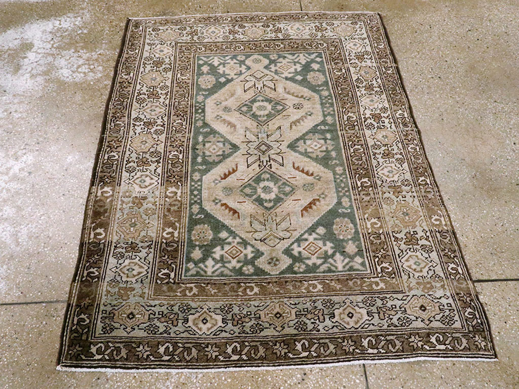 Vintage Persian Malayer Rug, No.21864 - Galerie Shabab