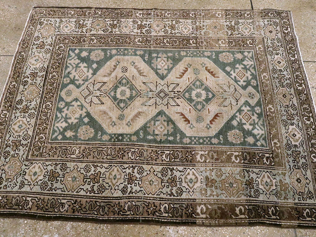 Vintage Persian Malayer Rug, No.21864 - Galerie Shabab