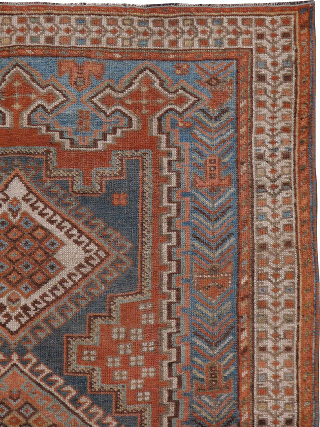 Antique Shiraz Rug, No.21866 - Galerie Shabab