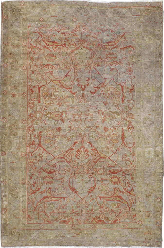 Vintage Persian Malayer Rug, No.21867 - Galerie Shabab
