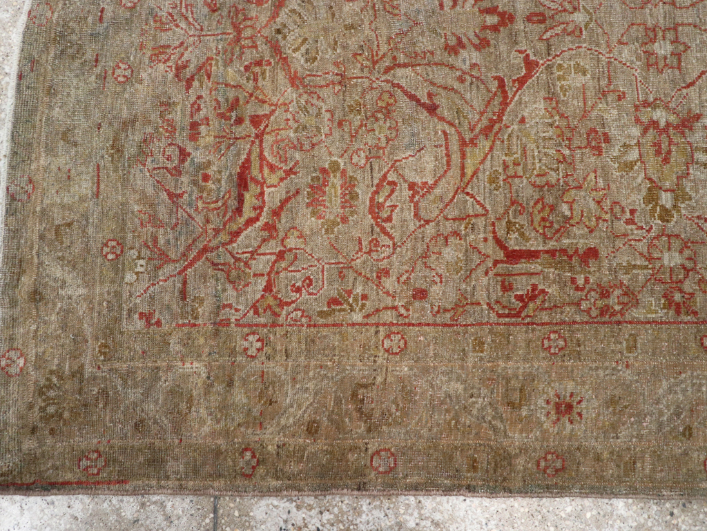 Vintage Persian Malayer Rug, No.21867 - Galerie Shabab