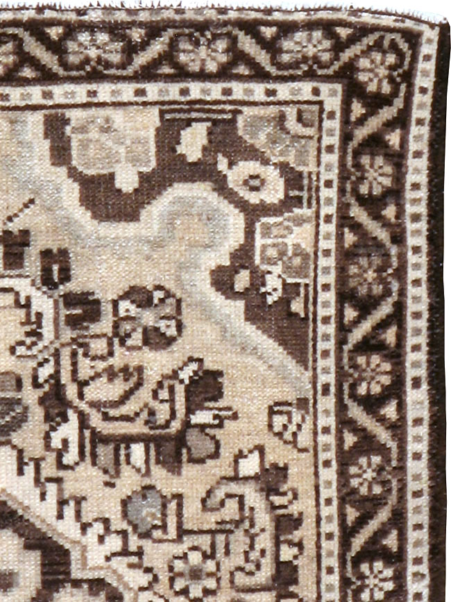 Vintage Persian Malayer Rug, No.21875 - Galerie Shabab