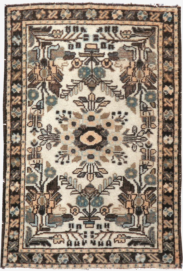 Vintage Persian Malayer Rug, No.21876 - Galerie Shabab