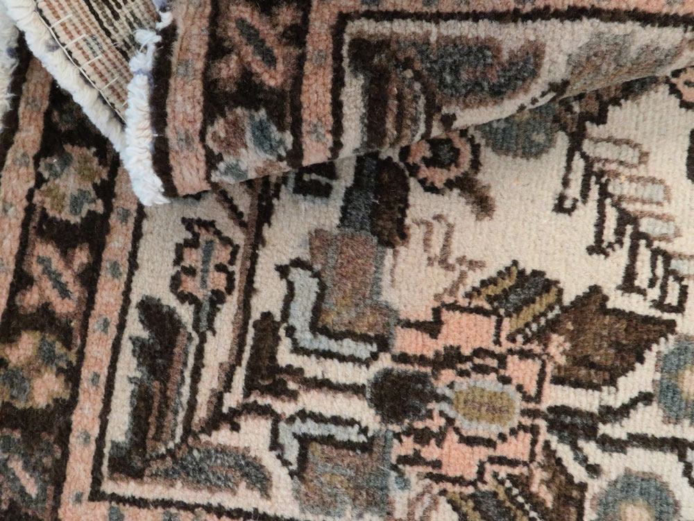 Vintage Persian Malayer Rug, No.21876 - Galerie Shabab