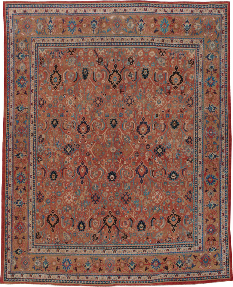 Antique Mahal Carpet, No.21879 - Galerie Shabab
