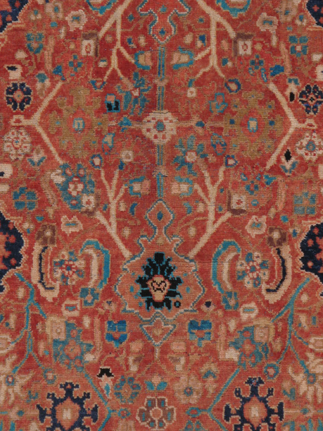 Antique Mahal Carpet, No.21879 - Galerie Shabab