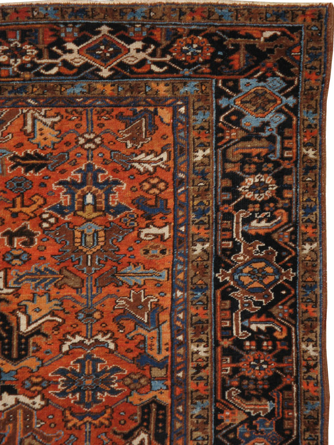Antique Heriz Carpet, No.21884 - Galerie Shabab